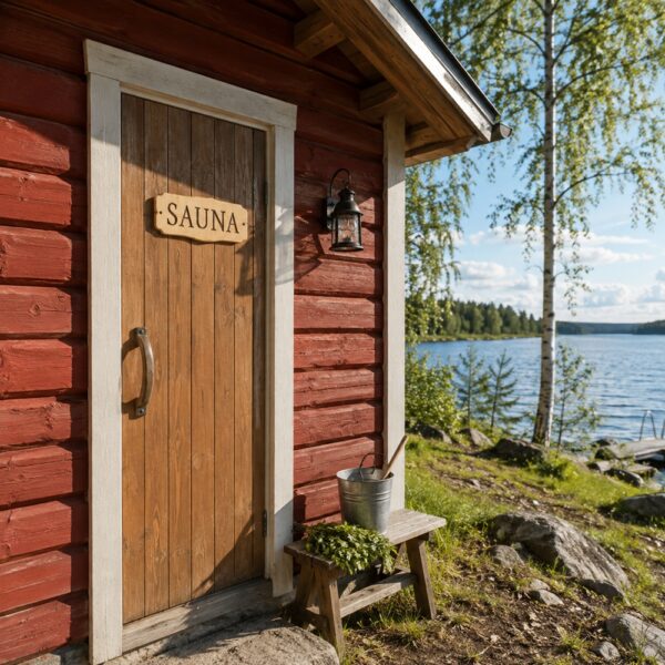 Iso_sauna Ovikyltti Sauna 34x15 cm perus
