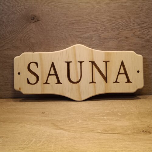 Ovikyltti Sauna 34x15 cm perus