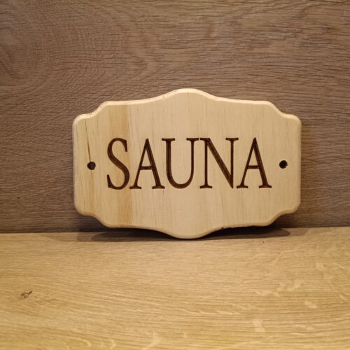 Ovikyltti Sauna 18x12 cm perus