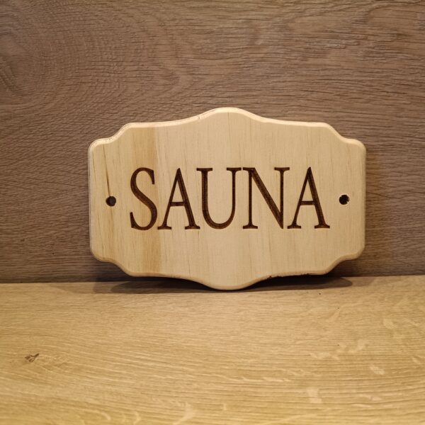 Ovikyltti Sauna 18x12 cm perus