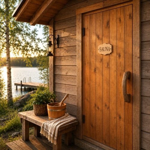 Ovikyltti Sauna 18x12 cm perus